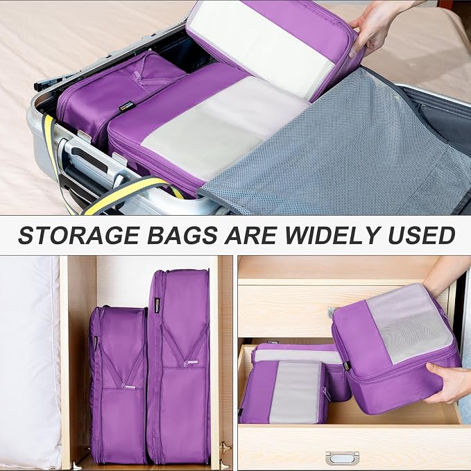 4 Set Compression Packing Cubes - Image 5