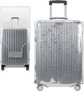 24 Inch Full Clear PVC Suitcase Cover Protectors by Unknown