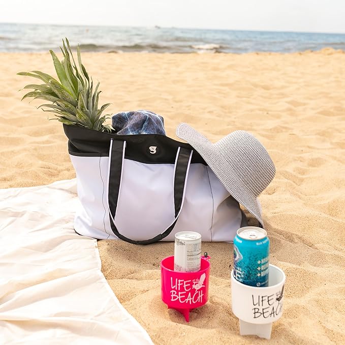 geckobrands Oversized Beach Tote – Large and Stylish Beach Bag - Image 4