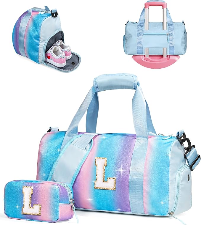 Kindergarten Gift Ideas-Girl Gym Bag by Vogewood