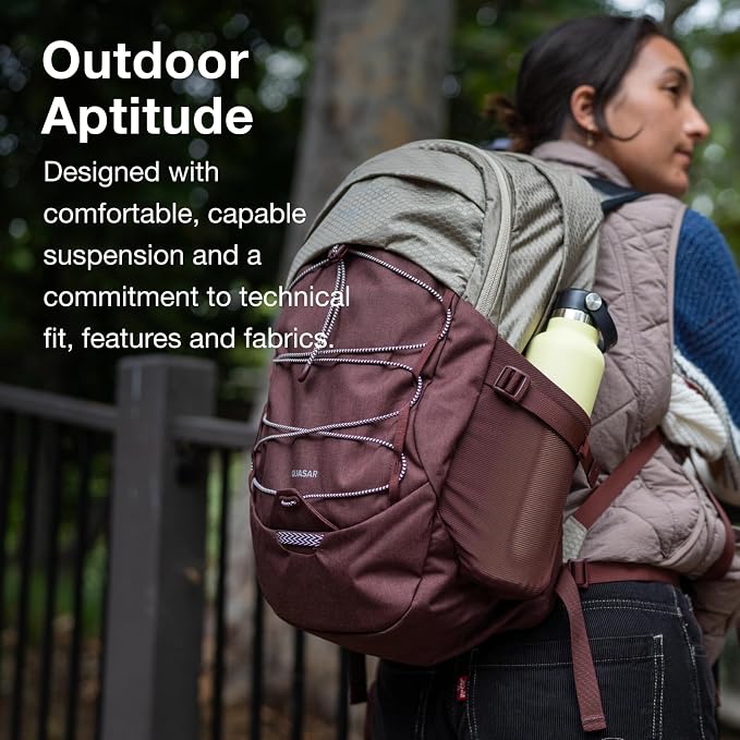Osprey Quasar Commuter Backpack, Atlas Blue/Heather Grey - Image 7