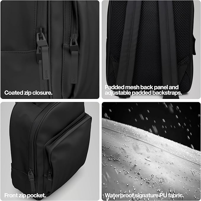 RAINS Large Book Daypack, Laptop Bag, Waterproof, 2 Year Warranty - Image 4