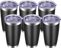 VEGOND 20oz Tumbler with Lid and Straw Stainless Steel Tumbler Cup Bulk Vacuum by VEGOND