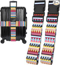 Bohemia Luggage Straps for Suitcases, Adjustable Luggage Travel Belt to Keep by Unknown
