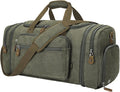 Gonex Canvas Duffle Bag 60L Travel Duffel Overnight Weekend Bag by Gonex