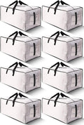 8 Pack Large Strong Moving Bags by HOMESURE