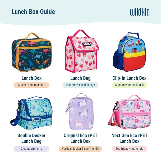 Wildkin Kids Insulated Lunch Box Boys – Durable and Reusable - Image 8
