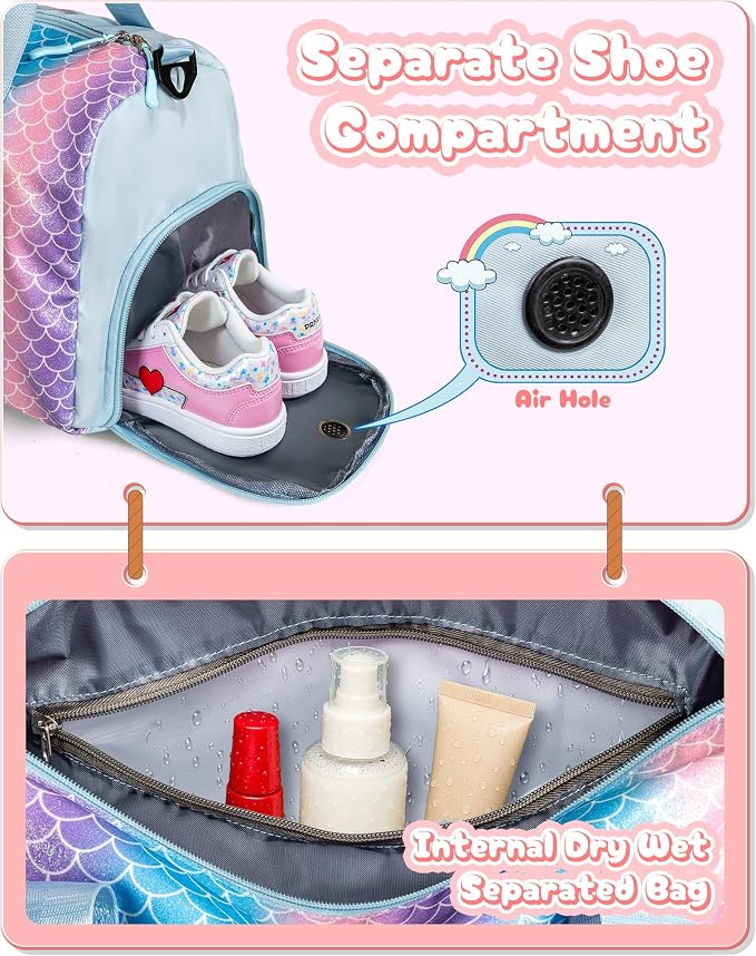 Dorm Room Essentials for Girls-Girl Gym Bag - Image 7
