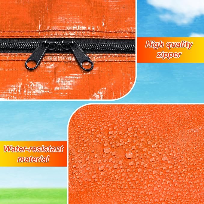 4 Pcs 66 Gallon Large Moving Bags - Image 3