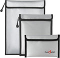 FunOwlet Fireproof Waterproof Document Bag, Fire and Water Resistant Safe by FunOwlet