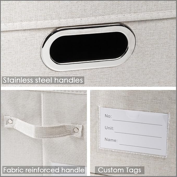 PRANDOM Large Collapsible Storage Bin - Image 3