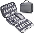 Lacdo Cord Organizer Travel, Cable Organizer Bag Case, Portable Electronics by Lacdo