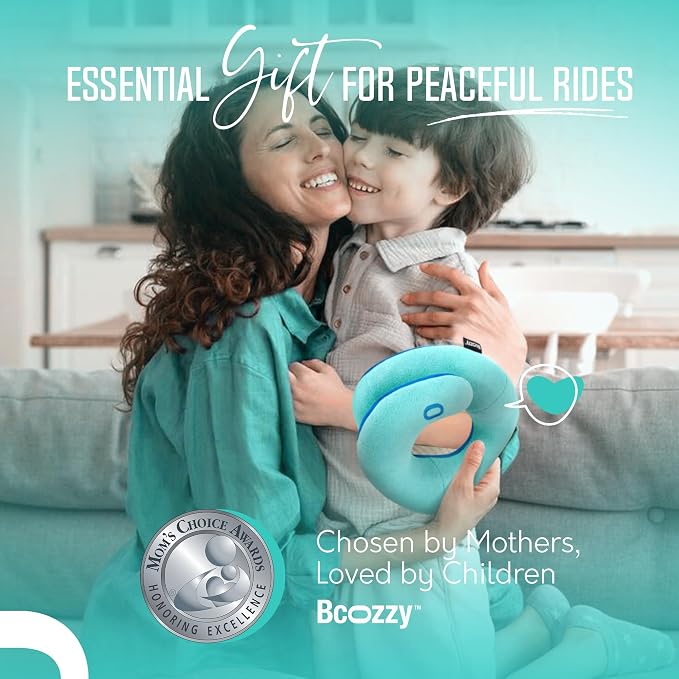 BCOZZY Kids Travel Neck Pillow- Patented Soft Toddler Pillow - Image 9