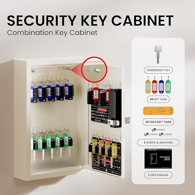 40 Keys Electronic Key Lock Box - Image 3