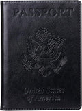 TIGARI Passport Holder for Travel Women Men, PU Leather Passport Wallet Cover by TIGARI