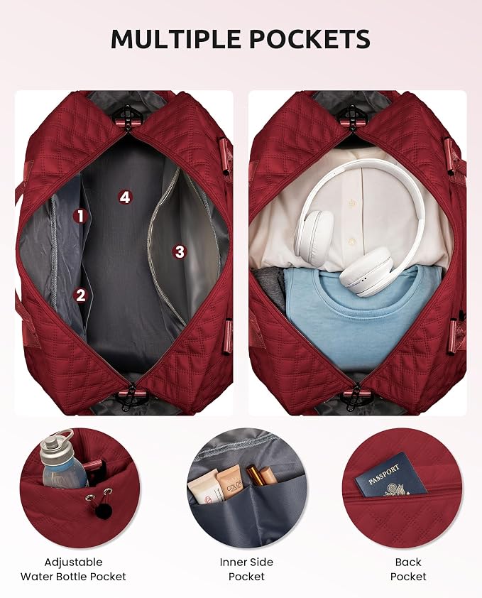 Personalized Gifts-Initial Overnight Bag - Image 6