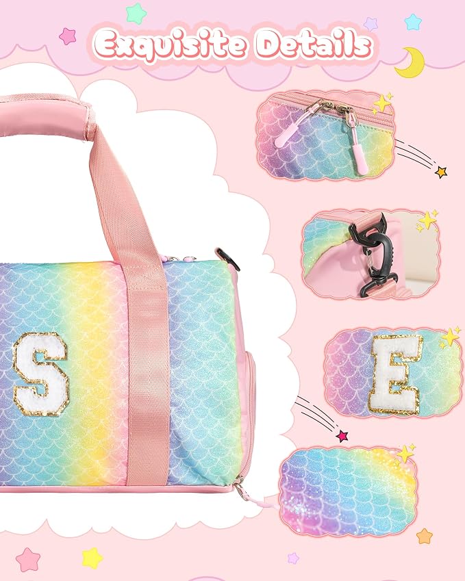 Birthday Gift for Granddaughter-Girl Gym Bag - Image 4