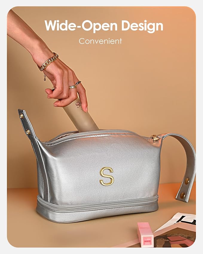 Gifts for Women, Personalized Makeup Bag Organizer - Image 3