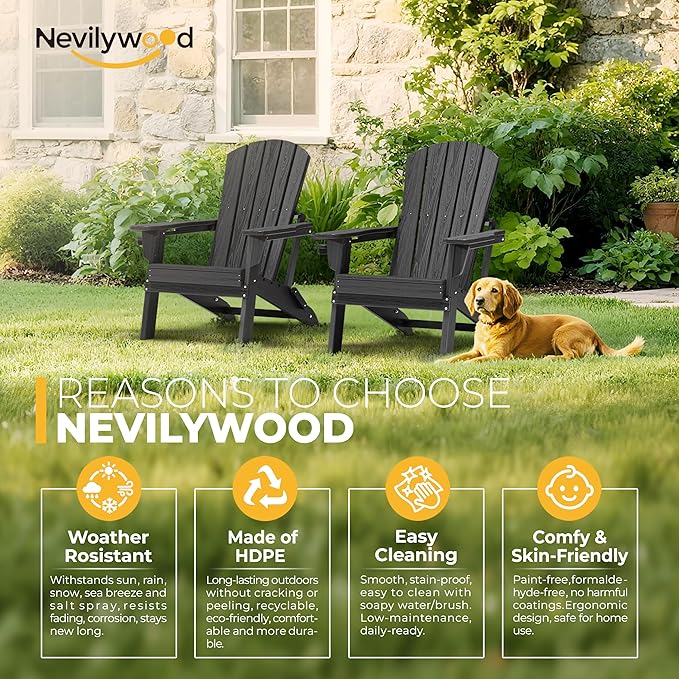 Folding Adirondack Chair - Image 4