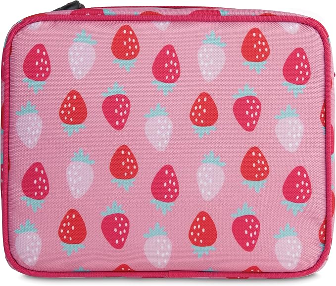PackIt Freezable Classic Lunch Box, Sweet Strawberry, Built - Image 4
