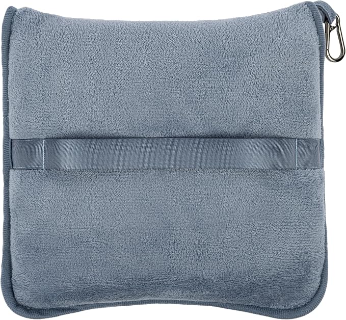 BlueHills Premium Soft Long Travel Blanket Pillow - Image 6