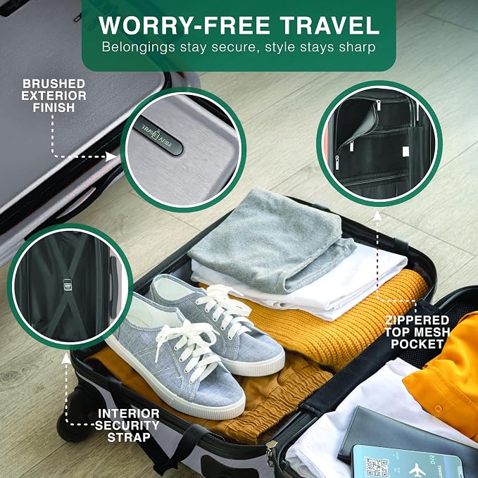 Luggage Sets 2 Piece, 24 Inch Suitcase and 28 Inch Luggage - Image 4