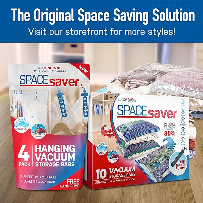 4 Pack Large Vacuum Storage Bags - Image 9