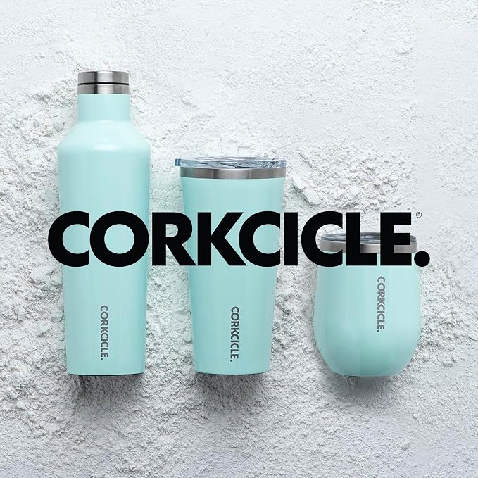 Corkcicle Classic Tumbler - Insulated Stainless Steel Travel Cup - Cold & Hot Drinks - Reusable - Durable - Spill Proof Lid - Non-Slip Silicone Base - Easy Grip - BPA Free - 24 oz - Woodland Camo - Image 7