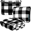 PAVILIA Travel Blanket Pillow, Soft Airplane Blanket 2-in-1 Combo Set, Plane by PAVILIA