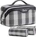 BOYATU Makeup Bag Travel Cosmetic Bag: 3 Pcs Set Portable Make up Bags by BOYATU