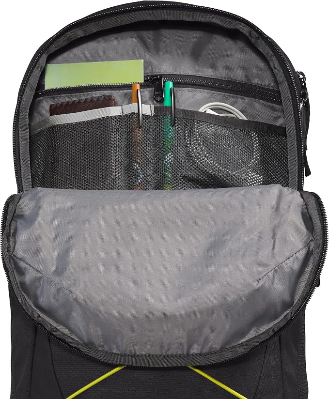 The North Face Jester Everyday Laptop Backpack, TNF Black Light Heather/Sulphur - Image 5