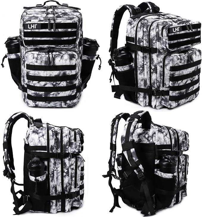 LHI Military Tactical Backpack for Men Molle Daypack 45L Army 3 Days Assault - Image 3