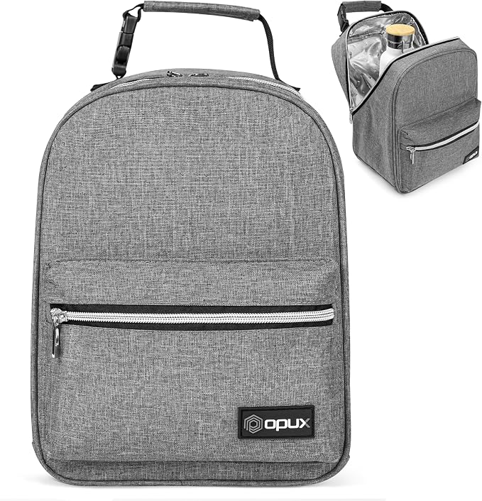 opux Lunch Box for Girls Boys Kids, Insulated Leakproof Lunch Bag, Reusable by OPUX