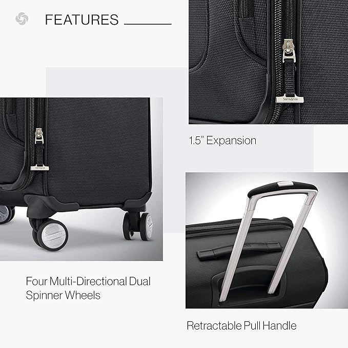 Samsonite Solyte DLX Softside Expandable Luggage - Image 3