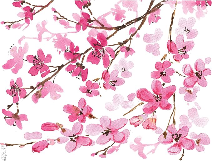 Japanese Cherry Blossom 24 oz Tumbler with Lid - Image 2