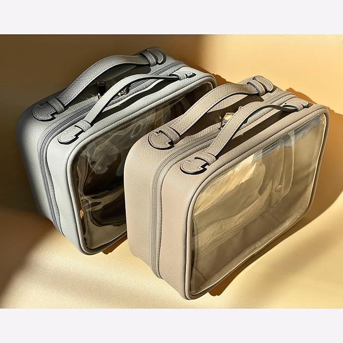 JAZD Clear Makeup Bag Toiletry Bag - Image 5