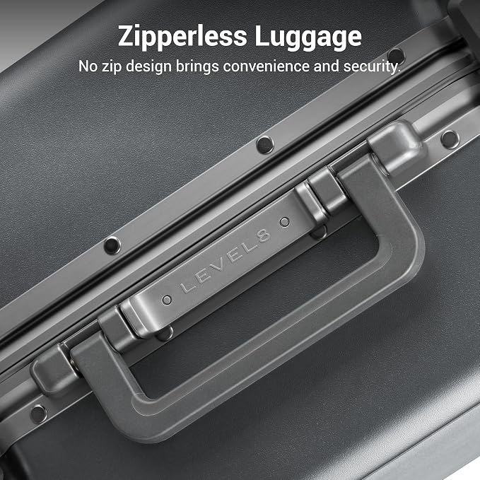 LEVEL8 Zipperless Carry On Luggage Airline Approved - Image 9