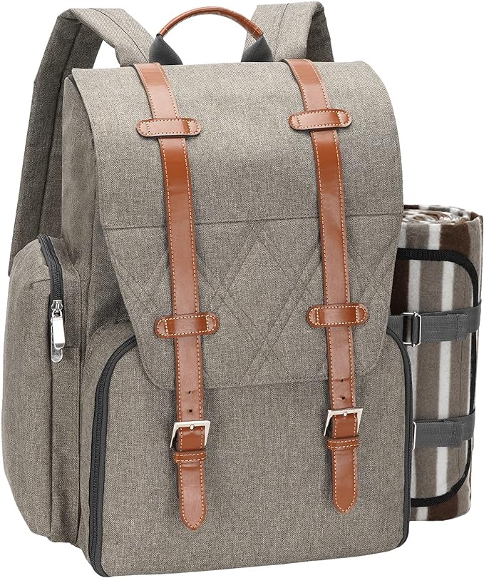 Picnic Backpack for 4 Person by WICKERLAND