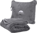 BlueHills Premium Soft Long Travel Blanket Pillow by BlueHills