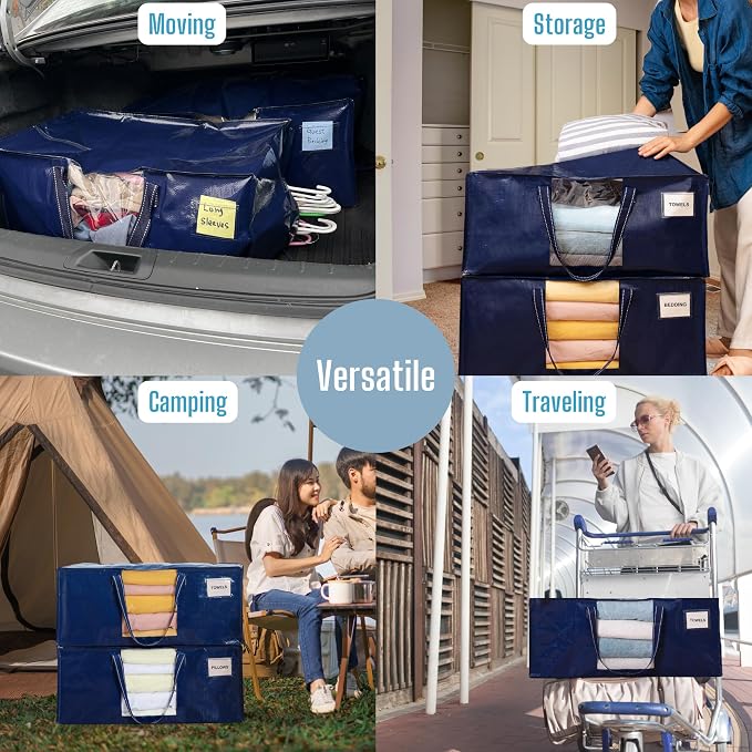 VENO 2 Pack Moving Bags Extra Large Storage Bags - Image 6