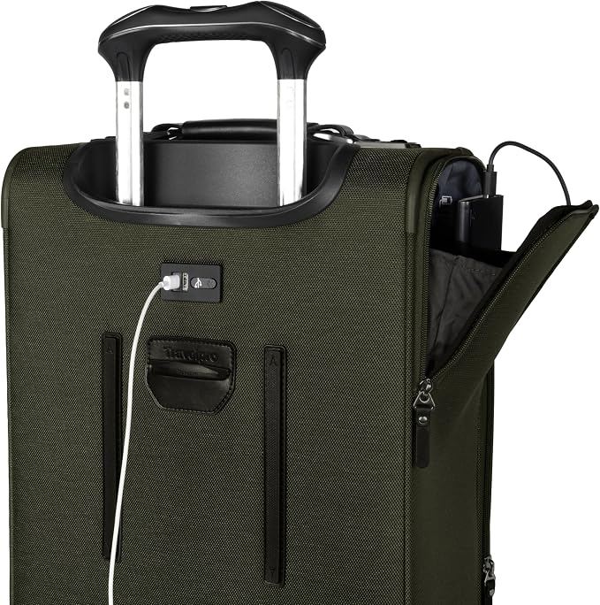 Travelpro Platinum Elite Softside Expandable Carry on Luggage, 8 Wheel Spinner - Image 7