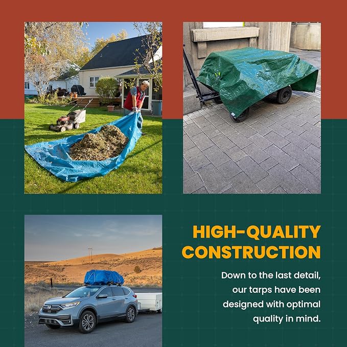 Tarp Cover Blue, RV Or Pool Cover - Image 5