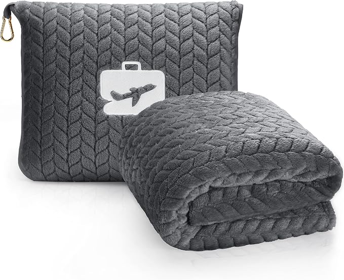 EverSnug Premium Travel Blanket Pillow by EverSnug
