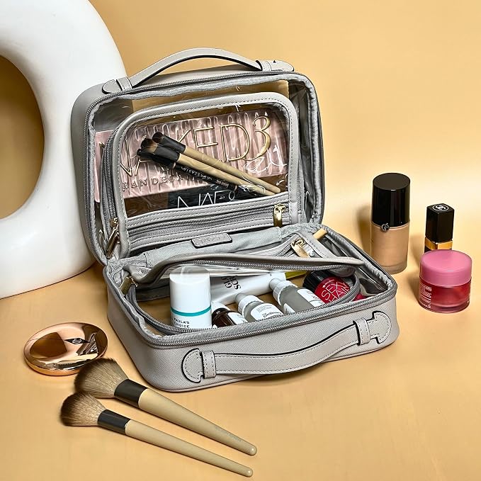 JAZD Clear Makeup Bag Toiletry Bag - Image 2