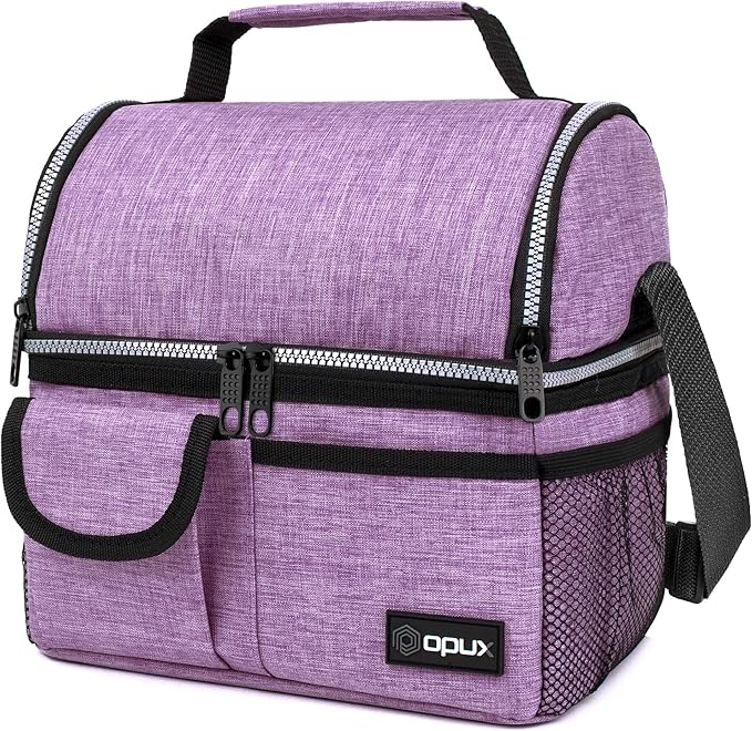 opux Lunch Bag Women Insulated, Adult Lunch Box Cooler, Lunch Box by OPUX
