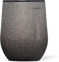 Corkcicle Stemless Wine Tumbler - Keeps Drinks Cold for 6 Hours - Triple-Insulated Stainless Steel - Non-Slip Base - Summer Drinkware Gift - Keeps Drinks Ice Cold - 12 oz - Steel Shadow by Corkcicle
