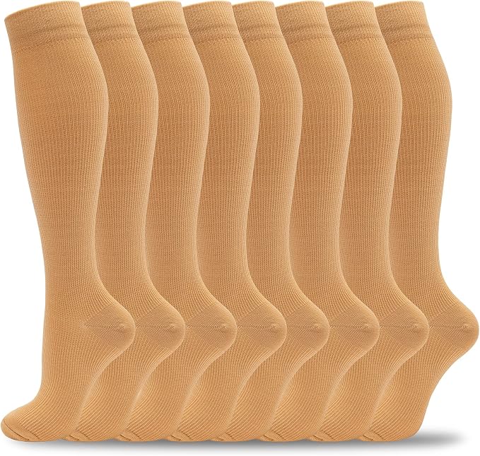 fenglaoda 8 Pairs Compression Socks by fenglaoda