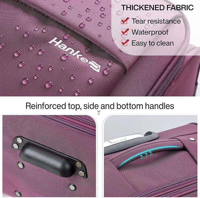 Hanke 20/24/28 Inch 3 Piece Luggage Set - Image 5