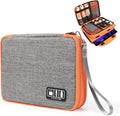 Luxtude Travel Cable Organizer Bag, Electronic Organizer Travel Case Large by Luxtude