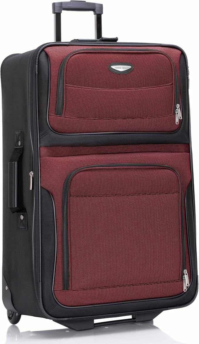Travel Select Amsterdam Softside Expandable Rolling Luggage, Lightweight by Travel+Select